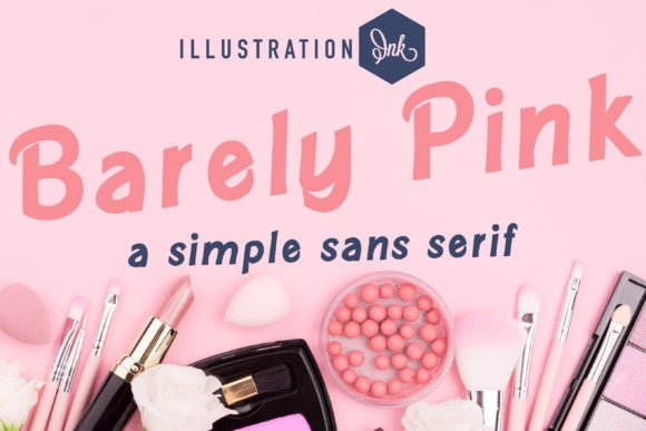 Barely Pink: A Hand-Crafted Sans Serif Font for Scroll-Stopping Campaigns