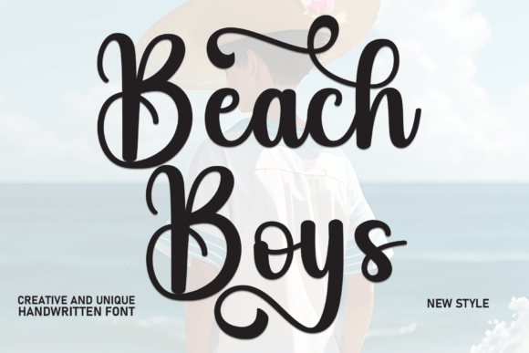 Beach Boys: A Friendly Handwritten Display Font for Digital Brands