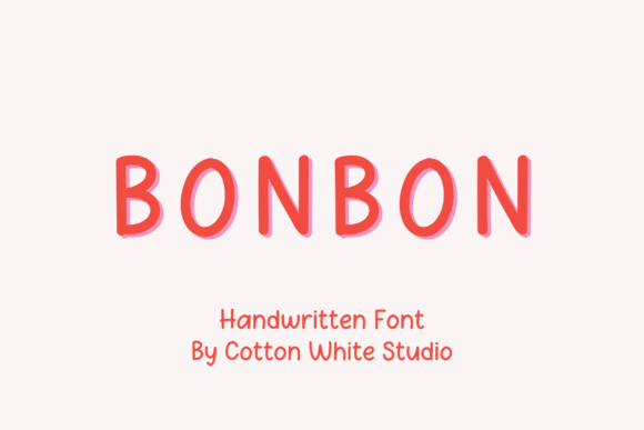 Bonbon Handwritten Font for Crafters & Sellers