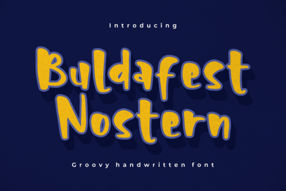 Buldafest Nostern: A Handwritten Font That Makes Your Brand Feel Human