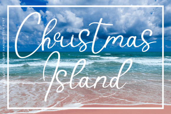 Christmas Island Font: A Joyful Handwritten Typeface for Warm Brand Identities