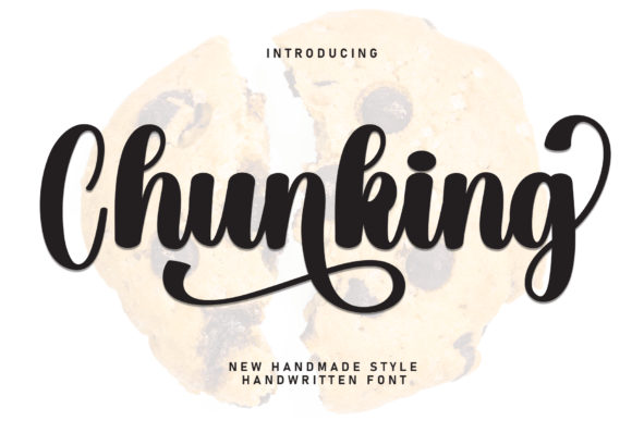 Chunking: A Handwritten Font That Elevates Digital Branding