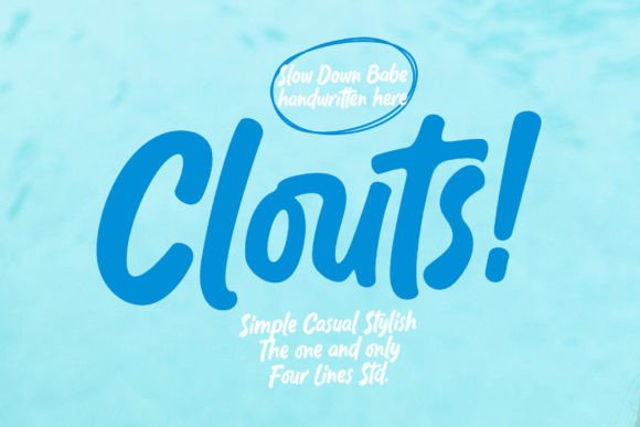 Clouts: A Script Font with Quiet Confidence