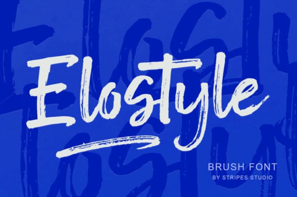 Elostyle: A Hand-Brushed Script Font That Builds Brand Trust