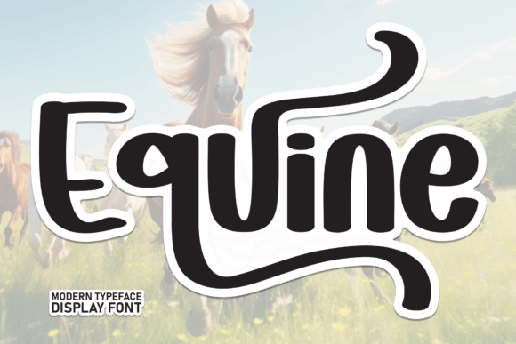 Equine: A Sweet Handwritten Typeface for Editorial Warmth
