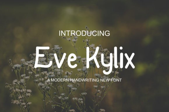 Eve Kylix: A Playful Display Font for Joyful Brand Identities