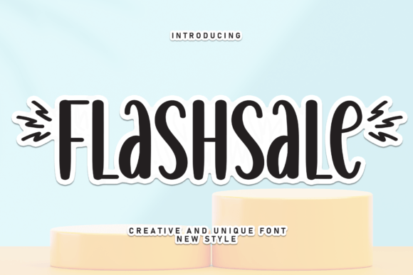 Flashsale: A Handwritten Font That Converts Scrollers Into Customers