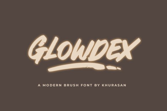 Glowdex: A Bold Script Font That Grabs Attention
