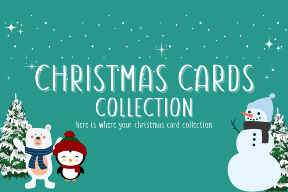 Happy Christmas Cards Collection: A Premium Script Font for Brand Consistency