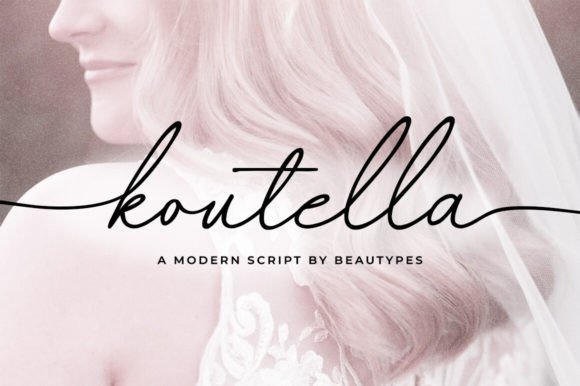 Koutella: A Modern Script Font for Small Business Branding