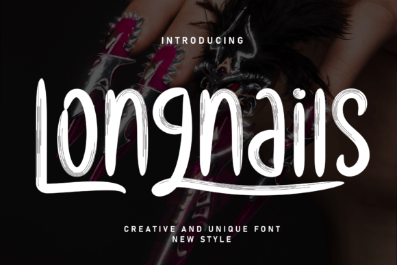 Longnails: A Handwritten Font That Feels Like a Real Human Voice