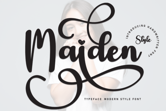 Maiden: An Elegant Script Font for Digital Branding