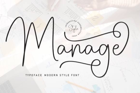 Manage: A Script Font That Earns Its Space