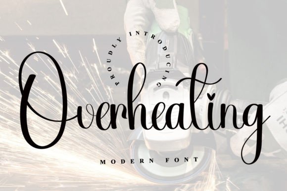 Overheating Font: A Warm, Polished Touch for Your Brand