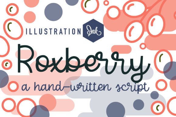 Roxberry: A Handwritten Script Font That Feels Human—Not Haphazard