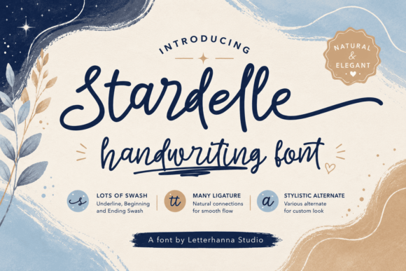 Stardelle: A Script Amp Font That Makes Your Campaigns Instantly Recognizable