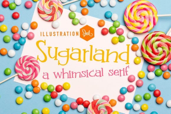 Sugarland Font: A Handwritten Touch That Feels Polished, Not Precious