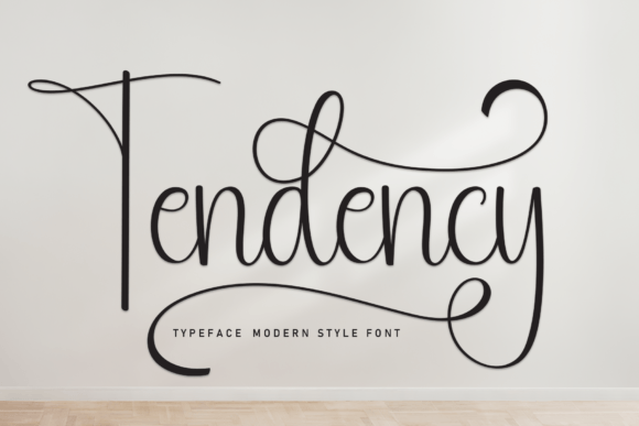 Tendency: A Sweet Handwritten Font for Warm Editorial Moments