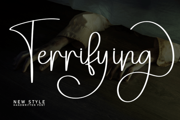Terrifying Handwritten Font for Crafters & Sellers