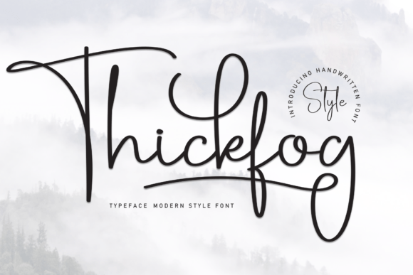 Thickfog: A Sweet, Friendly Handwritten Font for Real Small Businesses