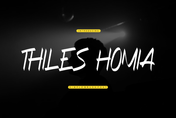 Thiles Homia: A Handwritten Font That Feels Like a Quiet Conversation
