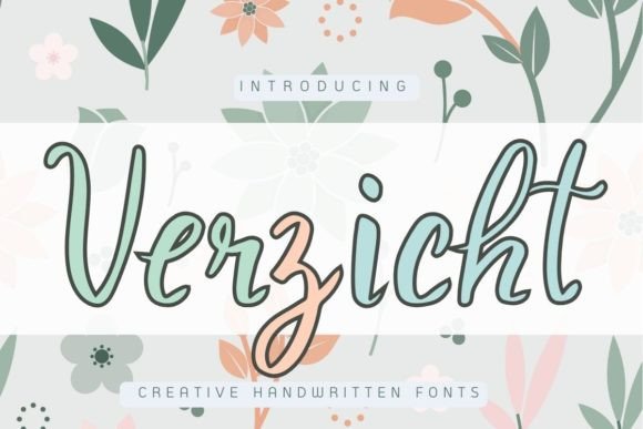 Verzicht: A Friendly Handwritten Font That Elevates Real Business Materials